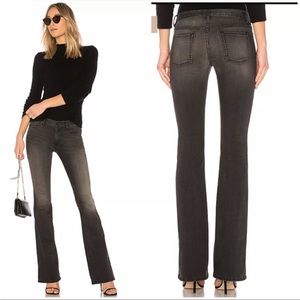 Nili Lotan Alex Jeans Cropped Kick Flare, Size 24